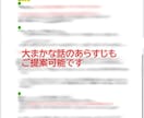 TL・BL女性向け漫画の企画をします 現役フリーの編集者が企画を作ります イメージ3