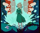 雰囲気あるのイラスト又は書籍挿絵を描きます 世界観のあるオリジナルイラスト/気持ちを伝える線画イラスト〜 イメージ4
