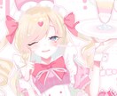 可愛くて透明感のあるアニメイラストを描きます ロリータ系、量産型、地雷系などなど！ イメージ3