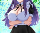 男女かっこかわいいアイコン描きます ＳＮＳ、ゲームアイコンなどで使用できます イメージ1