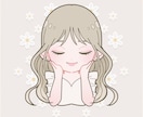 アイコン製作♡いたします ♡♡ミニキャラバストアップアイコン♡♡ イメージ1