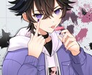 あなただけのキャラ、鮮やかに描きます 若い男女を中心に理想のキャラを心を込めて描きます！ イメージ1