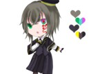 ミニキャラ描きます 厚塗り風orアニメ風の映えるミニキャラです！ イメージ9