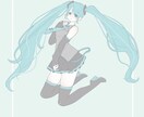 イラスト描きます SNSアイコン、動画、グッズで個性的なイラストが必要な方に イメージ2