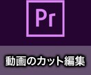 最短即日！ 動画、音声の不要部分をカットします カットのみでお安く、早く仕上げます！使用ソフトはアドビです イメージ1
