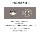初回限定᯽シンプル版カタチdeロゴイラスト作ります 商用利用◎かわいさそのまま、リーズナブルにお試しいただけます イメージ2