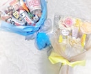 結婚式【コスメブーケ＆おつまみブーケ】作成します 結婚式、披露宴、二次会で使えるお揃いブーケ2点セット♪ イメージ3