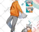 TRPG、IRIAM等の立ち絵を制作します 歌ってみたなどの立ち絵も可能です イメージ4