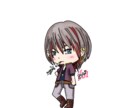 SNS等で使える貴方だけのアイコン描きます 貴方だけのオリジナルミニキャラアイコンを作成致します。 イメージ2