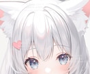 萌えかわいいイラストアイコン☆お任せ制作します あなただけの可愛いハイクオリティーな美少女イラストを制作 イメージ6
