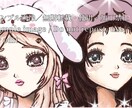 y2k風？♡キラキラ目の女の子のアイコンを描きます 多摩美術大学出身者が描くかわいい女の子のイラストです！ イメージ1