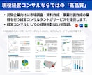経営コンサルが事業計画書・ピッチ資料を作成します 外資系コンサル歴15年以上｜事業計画書・ピッチ資料・市場調査 イメージ2
