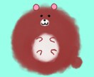 ふわふわな動物アイコン描きます わたあめみたいな動物のイラスト！ イメージ4