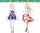 立ち絵、SDイラスト制作受け付けてます 様々な絵柄、キャラクターに対応可能です イメージ2
