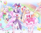 あなたのコテキャラちゃんの1枚絵かきます キラキラ可愛いキャラ描かせてください！！ イメージ4