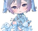 配信者様向け！ダントツで可愛いSD制作いたします 最短５日！！2頭身と3頭身から選べるSD制作！ イメージ3