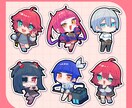 SDキャラクターイラストお描きします アイコン以外にグッズや動画イラストにも！ イメージ4