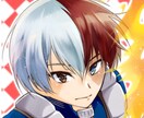 SNS用アイコン描きます あなただけのアニメ風可愛いかっこいいイラストを納品します！ イメージ9