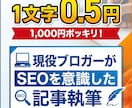 1文字0.5円！SEO記事・WP入稿・画像作ります 【実績作り限定価格】現役のプロSEOブロガーの記事執筆を代行 イメージ2