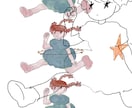 シュールな世界観のイラストを制作します 1枚絵、アイコン、MVイラスト等 イメージ6