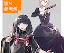 立ち絵制作承ります 現代、SF、ファンタジー等幅広くご対応いたします イメージ5