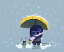 絵本の1ページのような一枚絵にします 頭の中にある、まだ絵になってない物語を、イラストに イメージ3