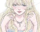 韓国風｜クールで綺麗めな女の子イラスト描きます 可愛いだけじゃ物足りない。ダークなイラストを探している貴方へ イメージ3