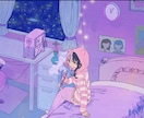ループアニメーションつくります MVや待機画面等さまざまな用途に対応いたします。 イメージ9