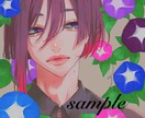 アイコン/1枚絵 描きます 可愛いからかっこいい、雰囲気あるイラストを イメージ1