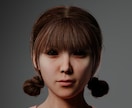 ゲーム・VR向けリアル系3Dアバターを制作します 用途に合わせたリアル系3Dアバター制作 イメージ5