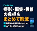 Instagram動画を毎日自動投稿します 約15秒の縦型動画と投稿文を毎日作成して自動投稿 イメージ5