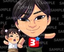 あなたをデフォルメます プロフィール画像などにオススメです イメージ4