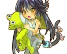 グッズにも最適！ちびキャライラスト製作致します 目に留まるような、魅力的なイラストをご提供いたします。 イメージ2