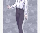 あなたのオリジナルキャラ全身たち絵描きます Trpgや動画などで使える立ち絵を描きます。 イメージ6
