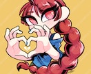 かっこかわいい！イラスト描きます 【商用利用可】アイコン、ヘッダー、グッズなど…個性をプラス！ イメージ9