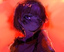 光や感情を大切にしたイラストを制作します MV・配信・SNSに映える雰囲気重視のイラスト。 イメージ4