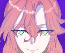 限定価格で綺麗なSNSアイコン描きます クールな中性的なキャラクターを描きます イメージ4