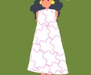 優しく可愛くポップ！デザインイラスト、描きます 【デザインと漫画の間のような、明るく優しいイラスト】 イメージ4