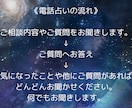 お悩み・気になること〈電話占い〉霊感霊視で占います ジャンル不問　心の整理等もOK　透視しながらお話聞きます イメージ4