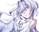 目を惹く！神秘的なアイコンを描きます 表情差分，ヘッダーとセットの作成も可能！ イメージ2