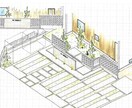 建築家が家の間取り図面、外構図面をセットで考えます 変形土地で中々いい間取り、外構ができない方にオススメです！ イメージ4