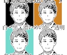 あなたのドット絵作ります、白黒似顔絵描きます 懐かしいけどスタイリッシュ。SNSアイコンや名刺に。 イメージ5
