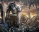 MAKING ILLUSTRATION 描きます 写真を合成した、リアルモンスターイラスト イメージ5
