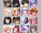 アイコン、またはヘッダー描きます 【SNSなどに使用できる個性的なイラスト作成】 イメージ1