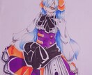 アナログイラストお描きます 細かい指定にも出来うる限り対応致します！ イメージ3