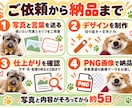 ペットの写真でかわいいLINEスタンプを作ります うちの子のかわいさを、毎日使えるスタンプに！ イメージ5