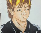 アニメ風似顔絵作成します 手書きでアニメ風似顔絵作成！PDF等のデータ化可能です。 イメージ1
