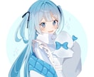 立ち絵・MVイラストなど！可愛いイラスト描きます アニメ系、リアル寄りなど、絵柄や塗りの変更対応してます！ イメージ4