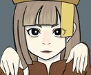 アイコン用イラスト描かせて頂きます 全力で描かせて頂きます(ง •̀_•́)ง イメージ4