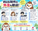 ホームページ(HP)を格安で制作・作成します 初心者・丸投げOK！作ったあとは毎月0円で公開しておけます！ イメージ6